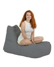 Atelier Del Sofa Vrtna vreča Bean Bag, trendovska udobna postelja Pouf - Fume