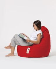 Atelier Del Sofa Vrtna vreča Bean Bag, Drop L - rdeča