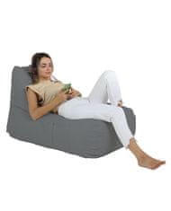 Atelier Del Sofa Vrtna vreča Bean Bag, trendovska udobna postelja Pouf - Fume