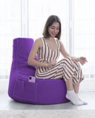 Atelier Del Sofa Vrtna vreča Bean Bag, EVA Sport - Vijolična