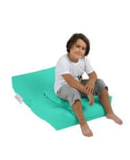 Atelier Del Sofa Vrtna vreča Bean Bag, otroški enojni sedež Pouffe - turkizna