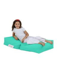 Atelier Del Sofa Vrtna vreča Bean Bag, otroški enojni sedež Pouffe - turkizna