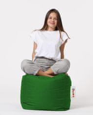Atelier Del Sofa Garden Pouffe, Square Pouf - Zelena