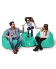 Atelier Del Sofa Garden Bean Bag, Iyzi 100 Cushion Pouf - Turquoise