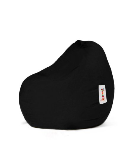 Atelier Del Sofa Vrtna vreča Bean Bag, Premium Kids - črna