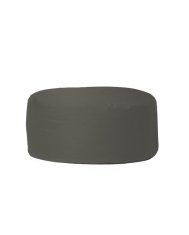 Atelier Del Sofa Vrtni puf, okrogel puf - Fume
