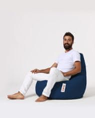 Atelier Del Sofa Vrtna vreča za fižol, Drop L - temno modra