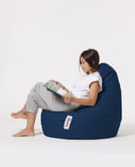 Atelier Del Sofa Vrtna vreča za fižol, Drop L - temno modra