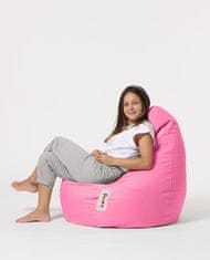 Atelier Del Sofa Vrtna vreča za fižol, Drop L - Roza