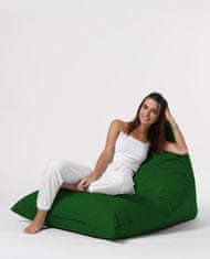 Atelier Del Sofa Vrtna vreča Bean Bag, piramida Big Bed Pouf - zelena
