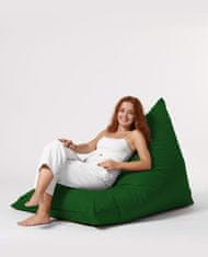 Atelier Del Sofa Vrtna vreča Bean Bag, piramida Big Bed Pouf - zelena