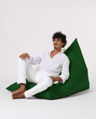 Atelier Del Sofa Vrtna vreča Bean Bag, piramida Big Bed Pouf - zelena