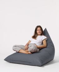 Atelier Del Sofa Vrtna vreča Bean Bag, piramida Big Bed Pouf - Fume