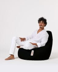 Atelier Del Sofa Vrtna vreča Bean Bag, Drop L - črna