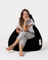 Atelier Del Sofa Vrtna vreča Bean Bag, Drop L - črna