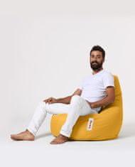 Atelier Del Sofa Vrtna vreča Bean Bag, Drop L - rumena