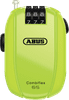 Abus Combiflex StopOver Neon 65 ključavnica z izvlečno pletenico