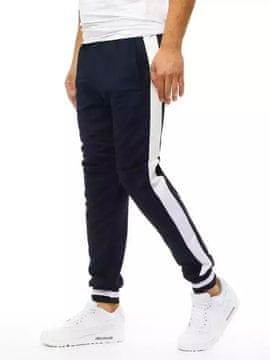 Dstreet Moške športne hlače Eemuro tmavo modrá