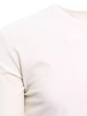 Dstreet Moška majica s kratkimi rokavi Chai bela XL