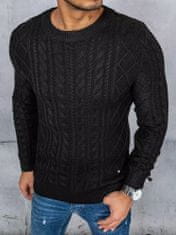 Dstreet Klasični moški pulover Mukon črna L
