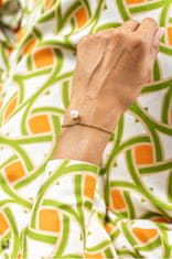 Emily Westwood Čudovita pozlačena biserna zapestnica WB1056G