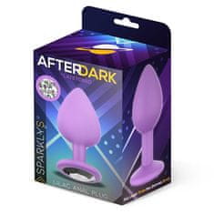 Latetobed Analni čep s kristalom "Afterdark Sparkly" - S (R900227)