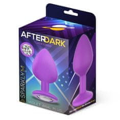 Latetobed Analni čep s kristalom "Afterdark Sparkly" - M (R900222)