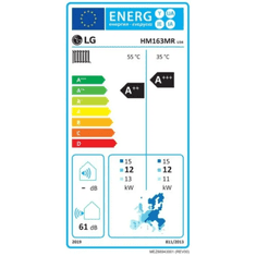 LG toplotna črpalka TermaV Monoblok S HM163MR.U34 16 kW