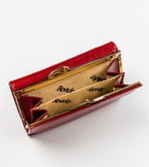 Rovicky Ženska denarnica iz kakovostnega usnja, ki se zapira z zavihkom in kljukico