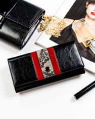 Peterson Elegantna denarnica z modnim kačjim vzorcem