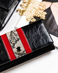 Peterson Elegantna denarnica z modnim kačjim vzorcem