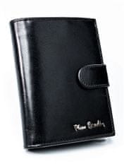 Pierre Cardin Vertikalna moška denarnica s klasično zaponko, RFID membrana