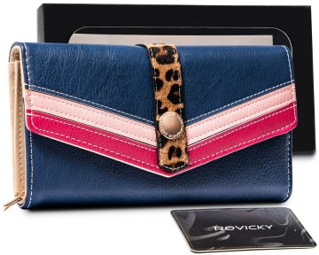 Lulu Castagnette Velika ženska denarnica z zavihkom za ovojnico