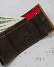 Always Wild Originalna moška usnjena RFID denarnica