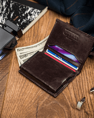 Always Wild Mala usnjena denarnica za moške