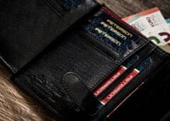 Peterson Moška denarnica Tophael črna Universal