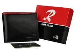 RONALDO Horizontalna moška denarnica z varnim delom za kartice