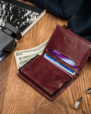 Always Wild Mala usnjena denarnica z RFID Stop zaščito