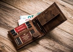 Peterson Moška denarnica z reliefno podobo Boba Marleyja