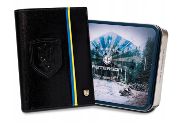 Peterson Moška denarnica En temno rjava