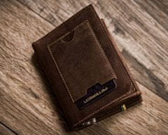 Peterson Moška denarnica Tukuh temno rjava Universal