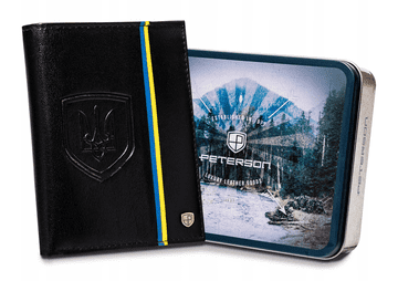 Peterson Moška denarnica Shayo črna