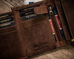 Peterson Moška denarnica Shu temno rjava Universal