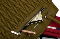 David Jones Klasična ročna torbica z drapirano sprednjo stranjo in snemljivim paščkom