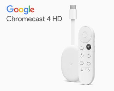 Google Chromecast 4 HD - pametni pomočnik!