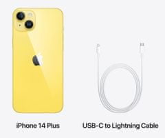 Apple iPhone 14 Plus mobilni telefon, 128 GB, Yellow (MR693SX/A)