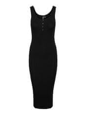 Pieces Ženska obleka PCKITTE Slim Fit 17112261 Black (Velikost M)
