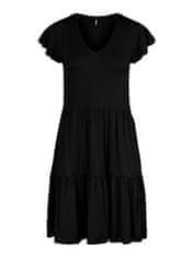 Pieces Ženska obleka PCNEORA Regular Fit 17125647 Black (Velikost XS)