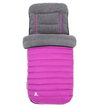 CuddleCo Comfi-Snug, otroška flis, 90x44cm, siva / roza