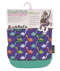CuddleCo Comfi-Cush, vložek za voziček, 80 x 33 cm, dinozavri